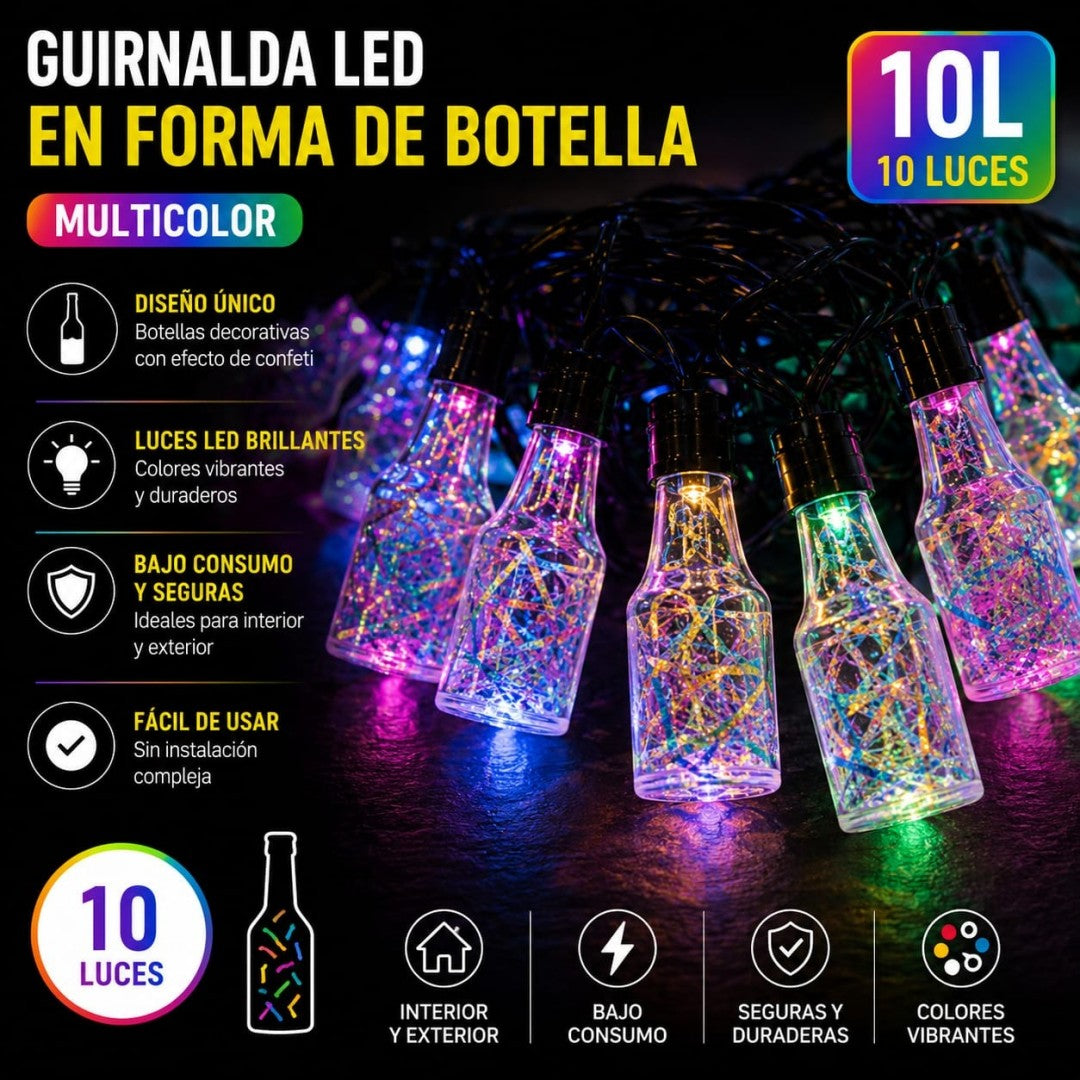 LUZ BOTELLA BOLA 10L