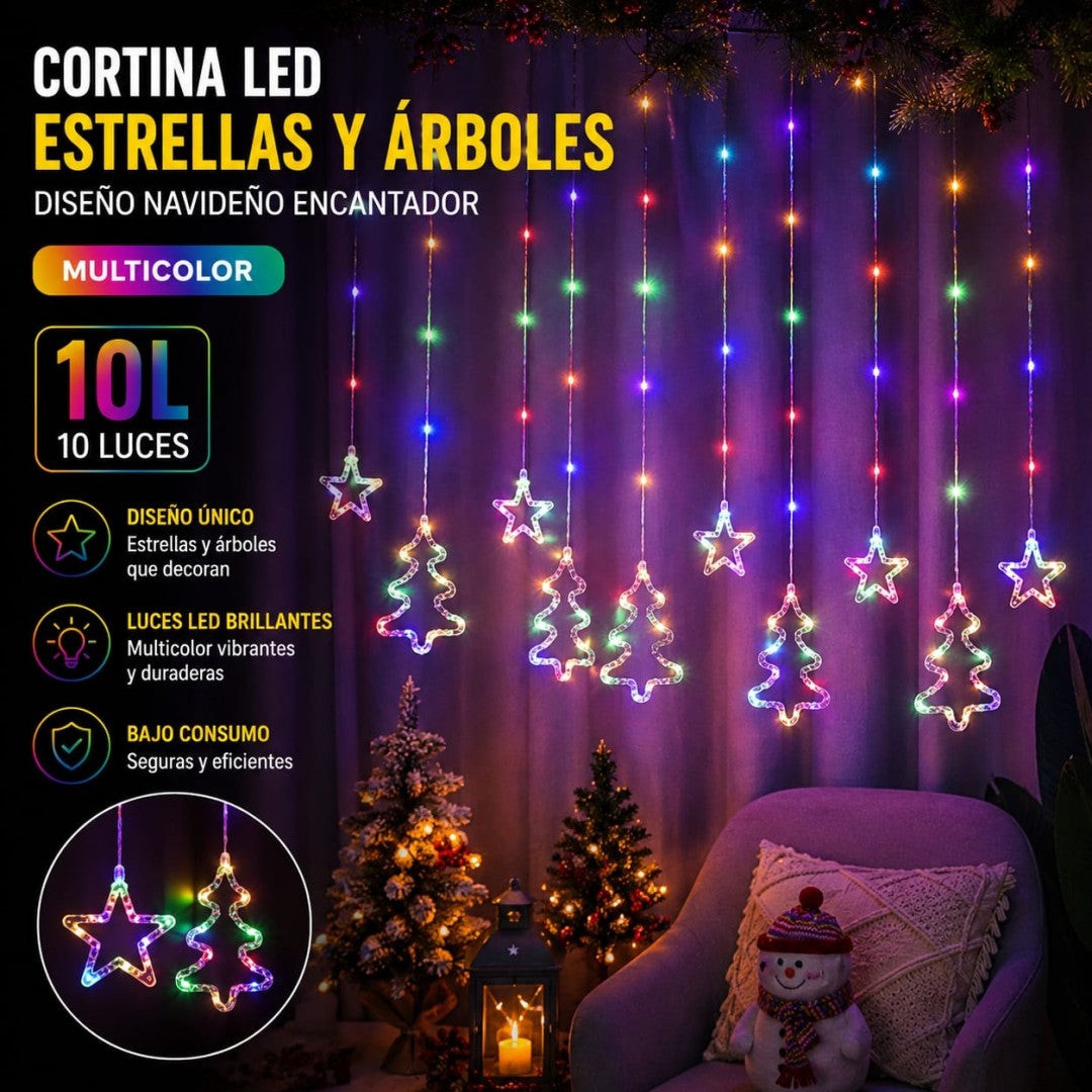 LUZ PINOS 10TIRA