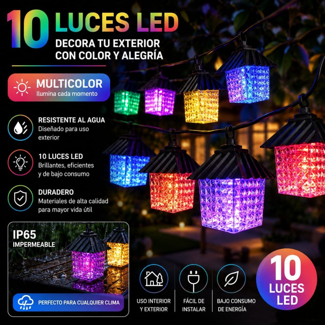 LUZ CASITA 10L CONTRAGUA