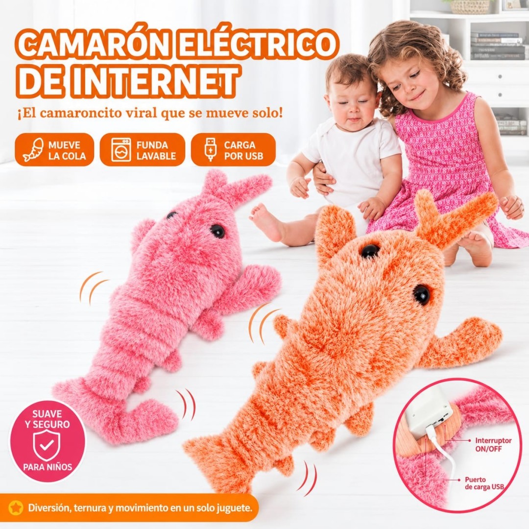 PELUCHE LANGOSTA ELECTRICA