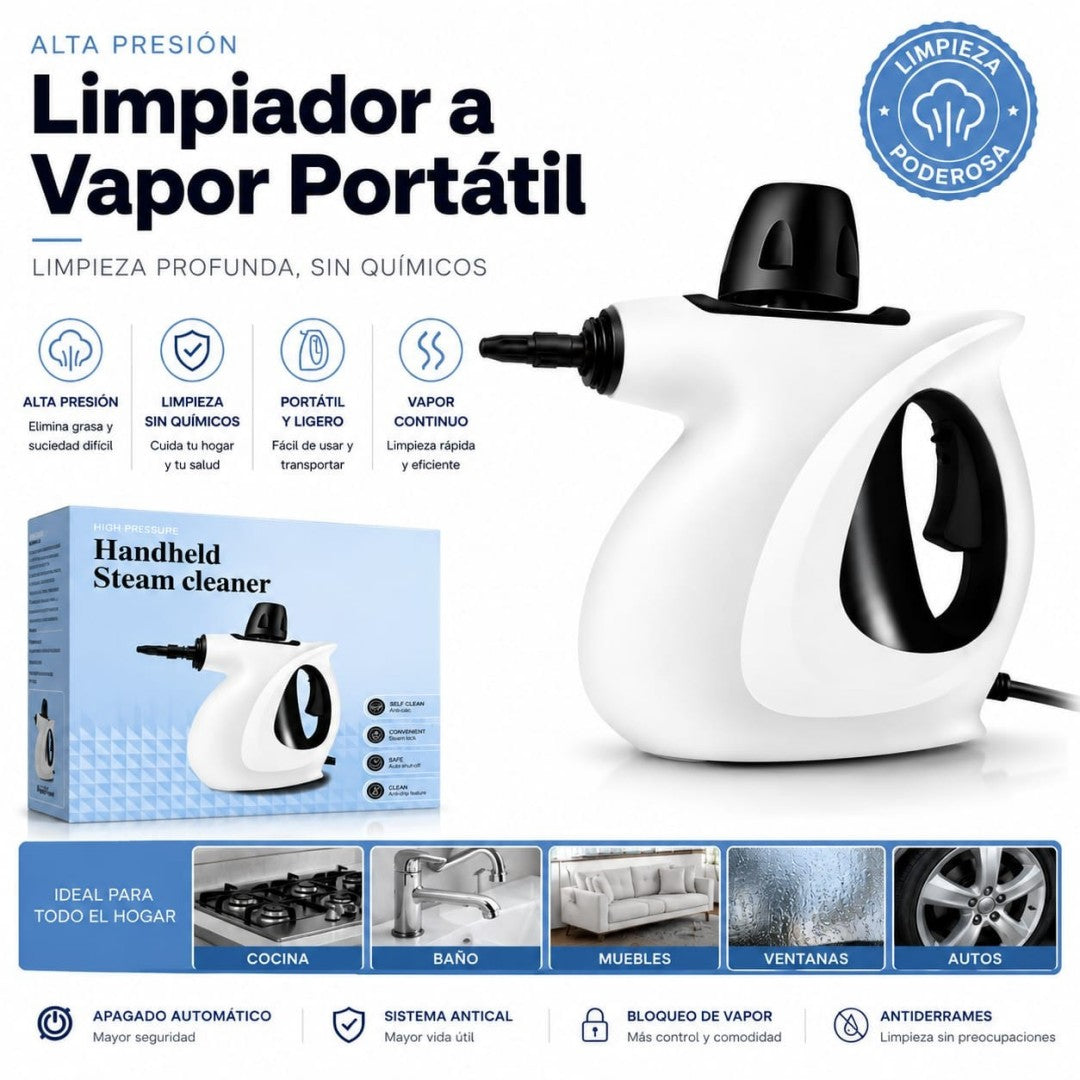 LIMPIADOR A VAPOR PORTATIL W988