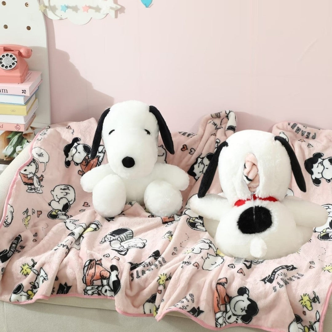 COBIJA ALMOHADA SNOOPY