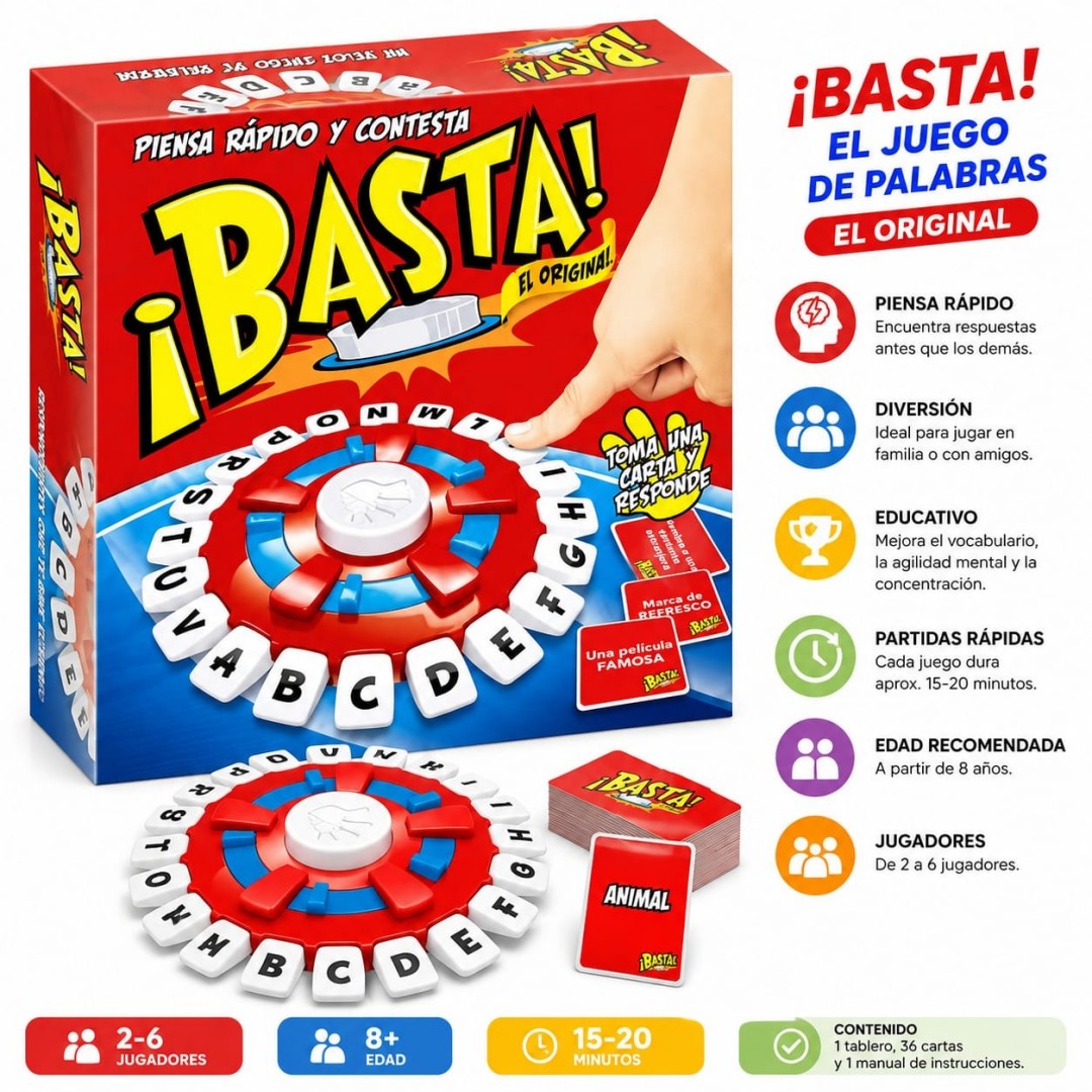 JUEGO BASTA 188A