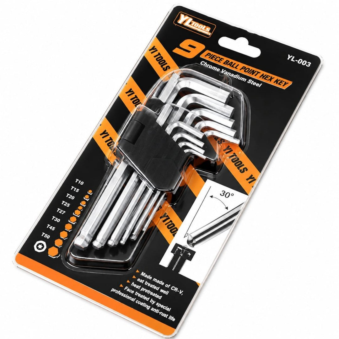 SET LLAVE ALLEN 9 PCS