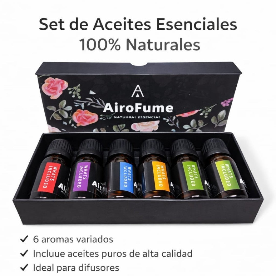SET ESENCIA PARA DIFUSOL 6PCS JXL-1