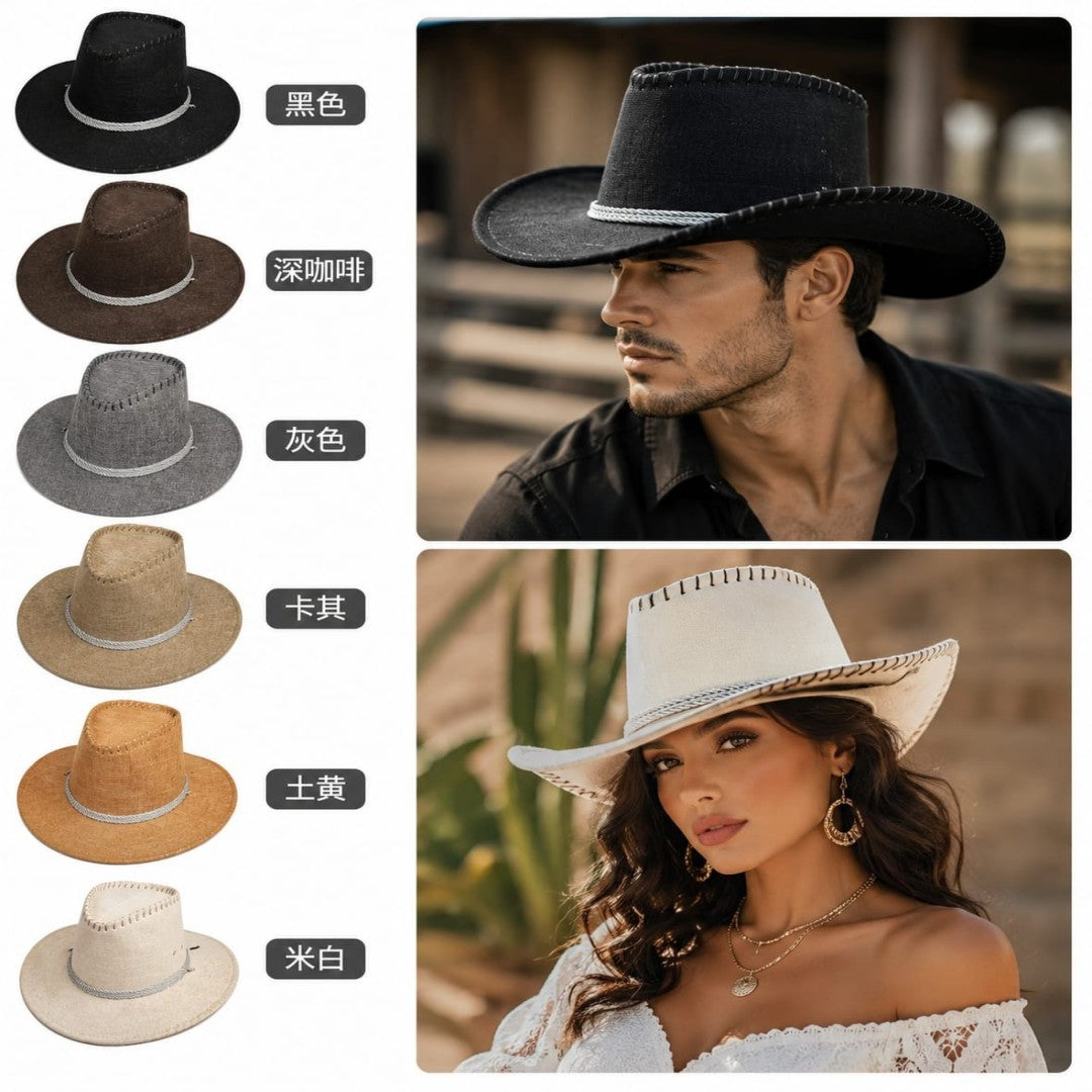 SOMBRERO VAQUERO TELA