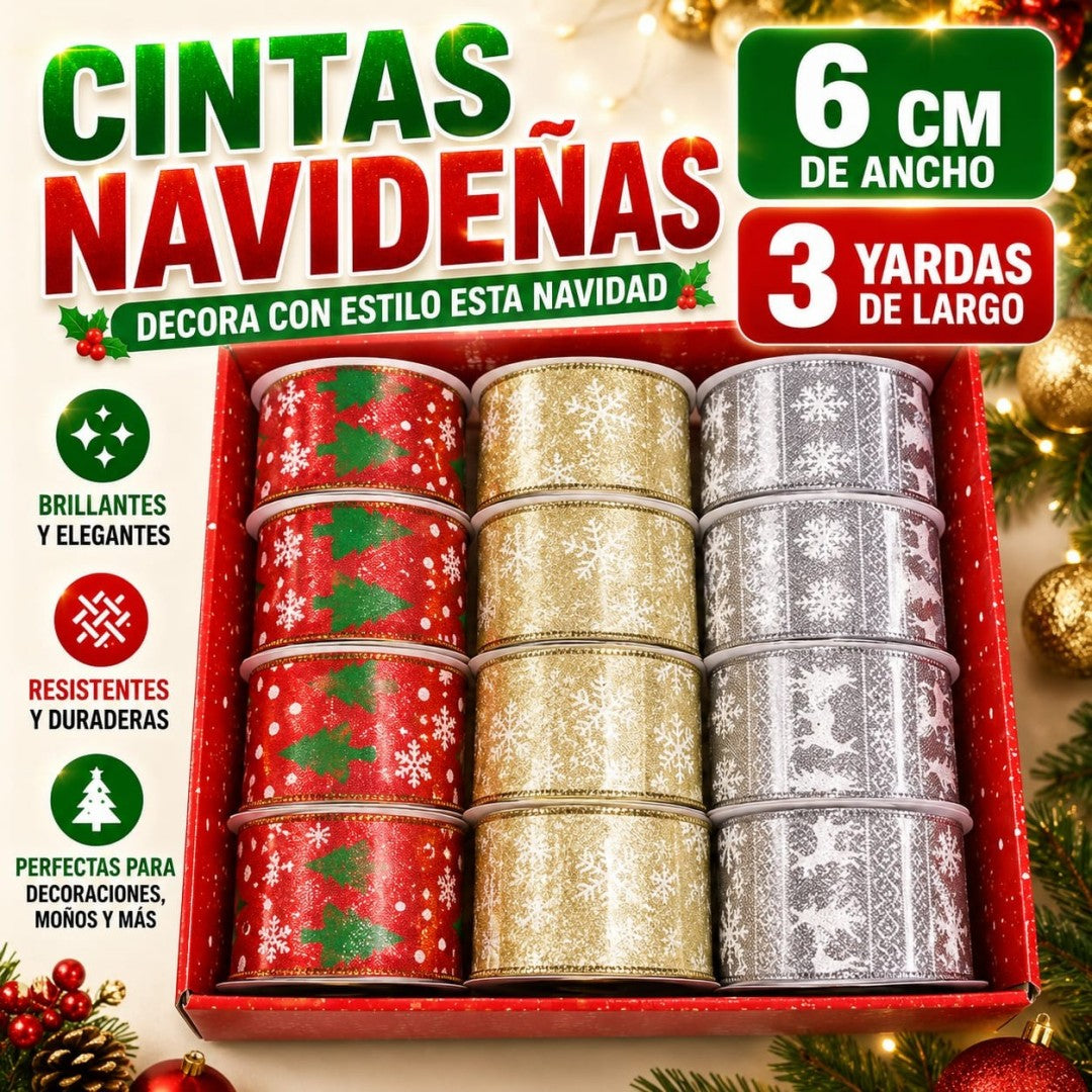 CINTA P/LAZO 6CM 3YDS