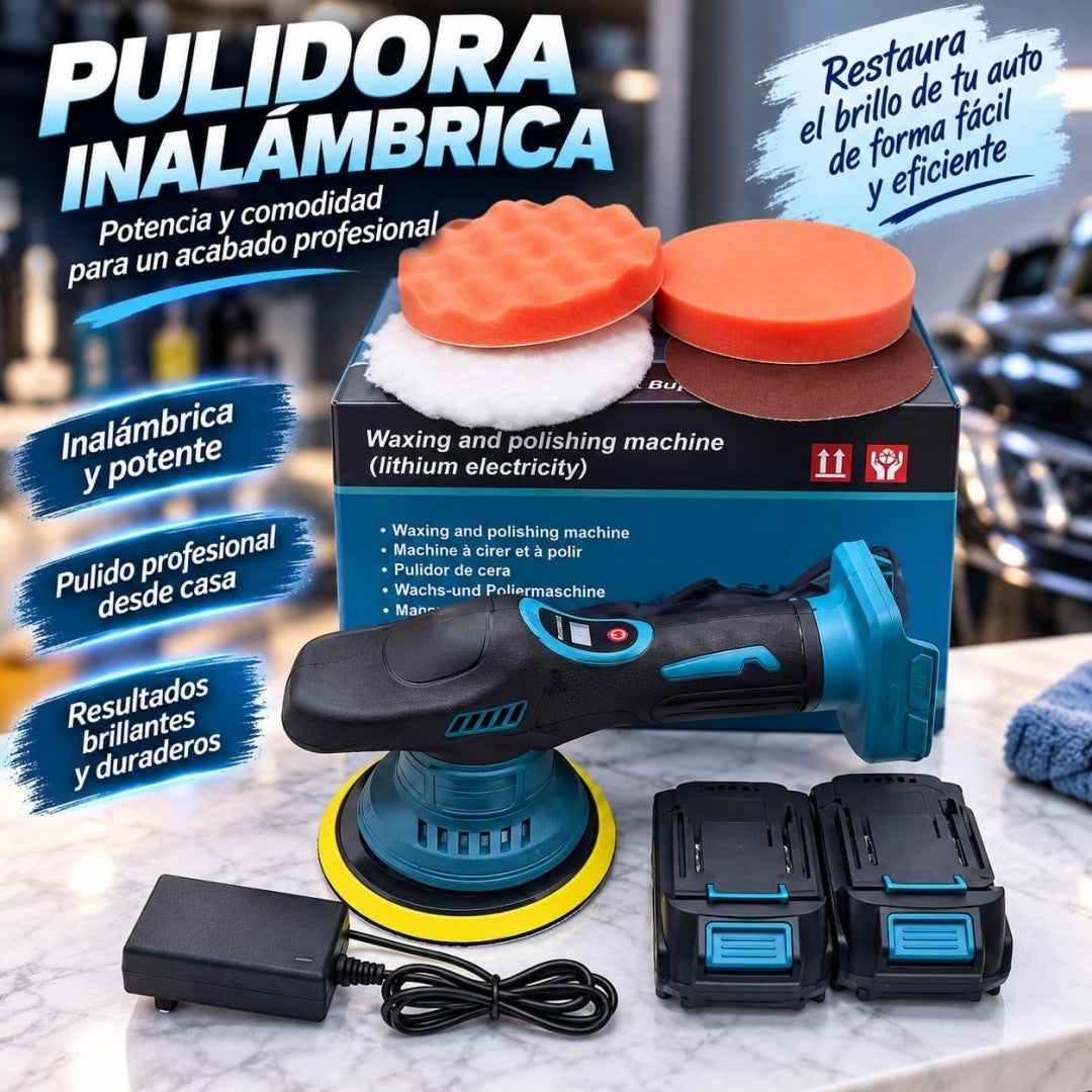 SET PULIDORA INALAMBRICA PARA CARRO YF-606191