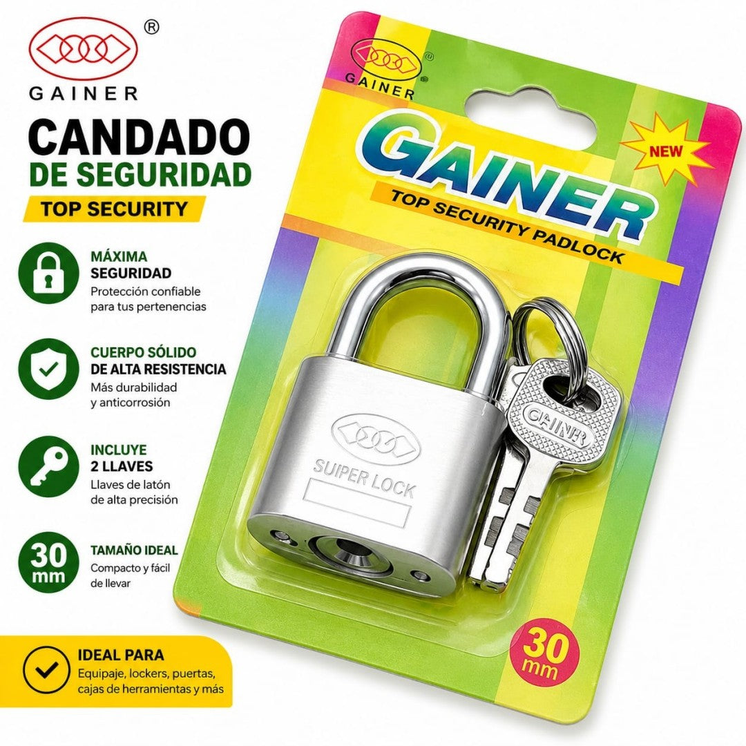 CANDADO METAL 30MM