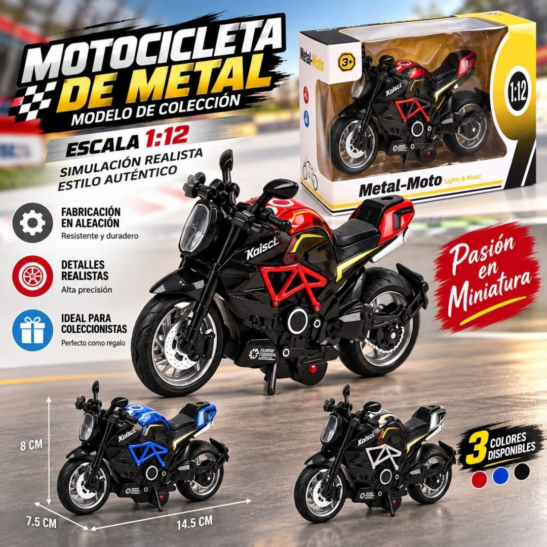 COLECCION MOTO CON LUZ SONIDO 2044