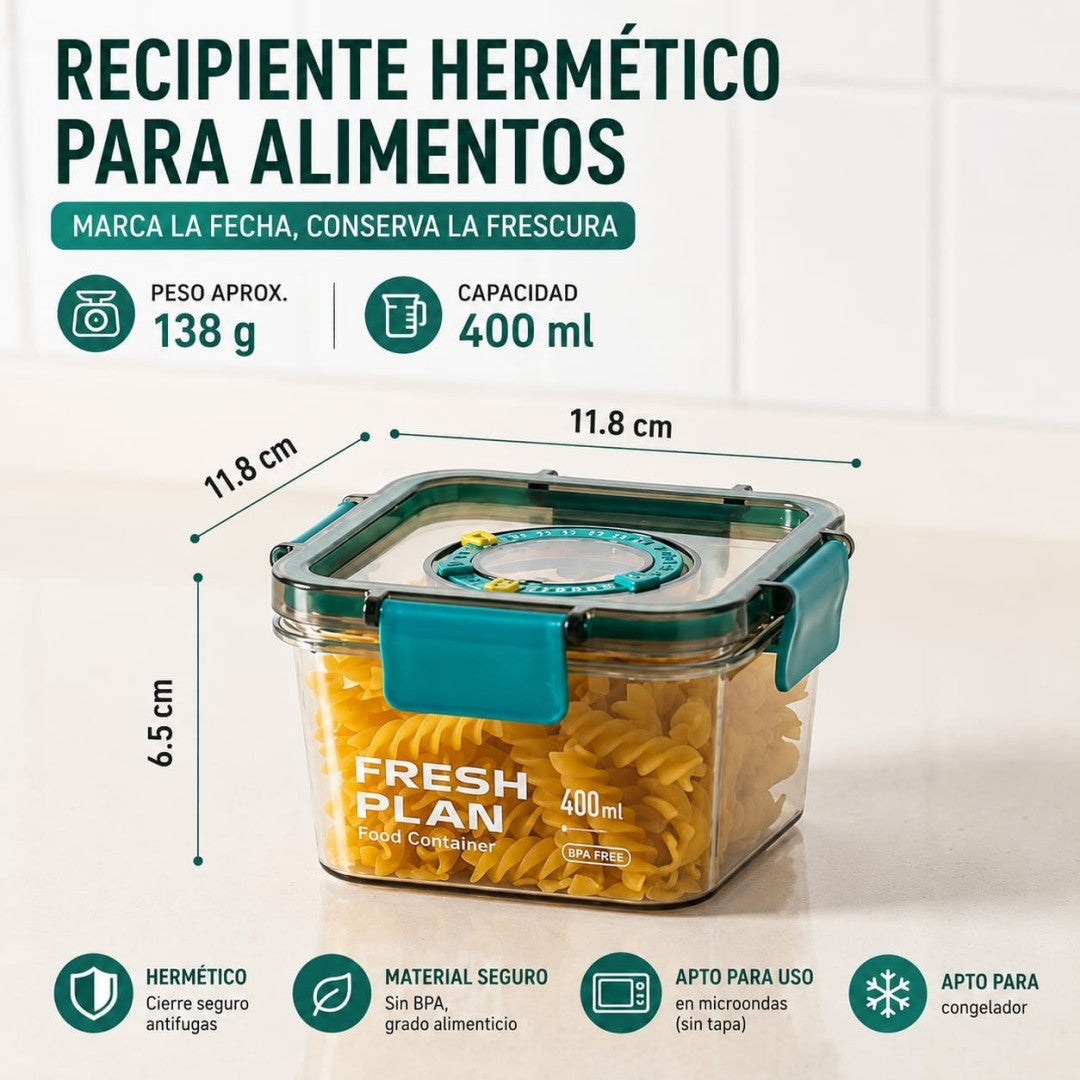 TARRO HERMETICO 400ML 268