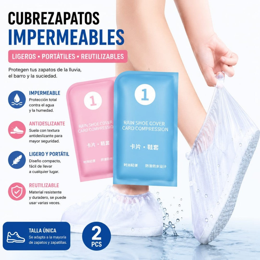 CUBRE ZAPATO PARA LLUVIAS