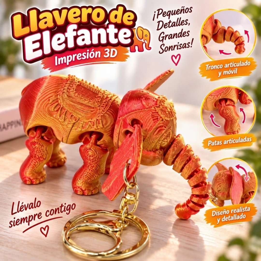 LLAVERO ELEFANTE