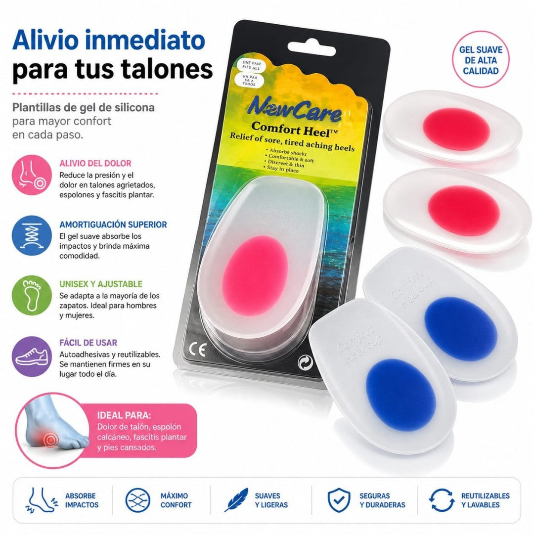 PLANTILLA SILICON TALON AZUL