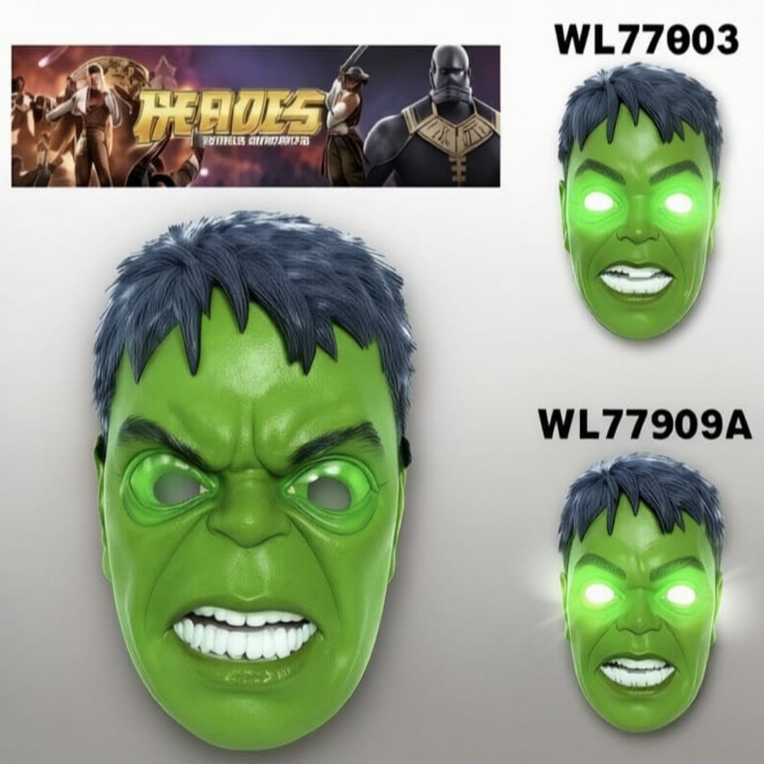 MASCARA LUZ HULK WL77903