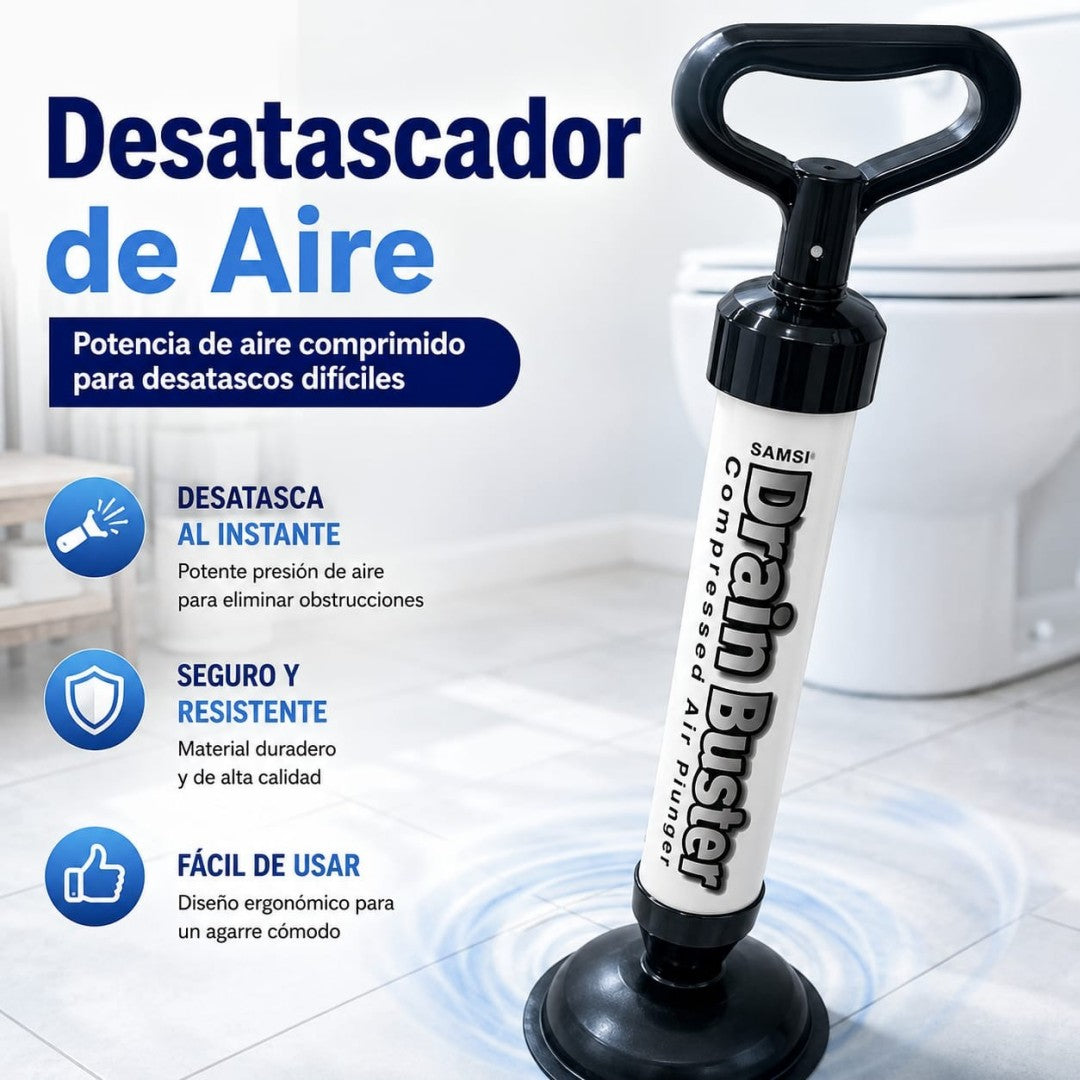 DESTAPADOR DE TUBERIAS POR AIRE