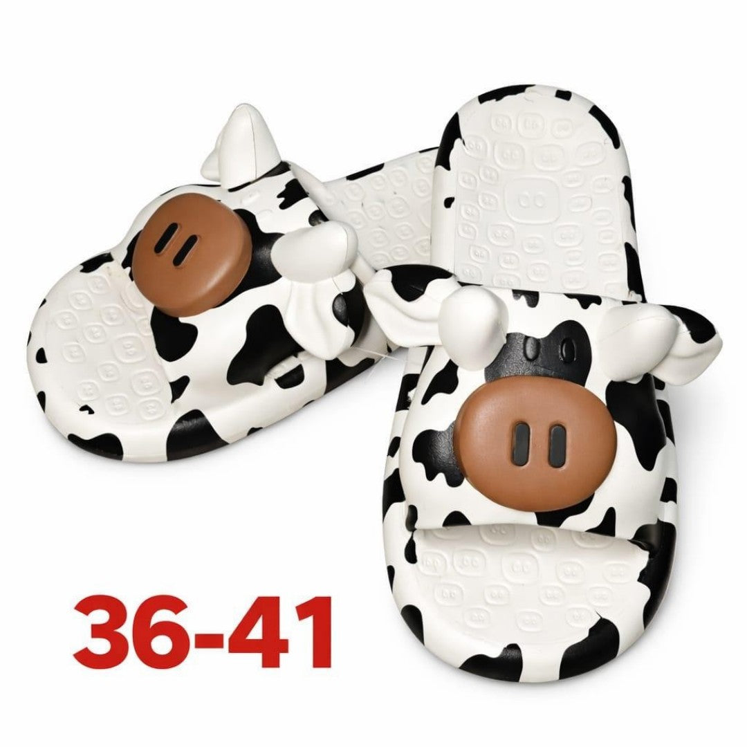 CHANCLETAS TELA VACA 36-41