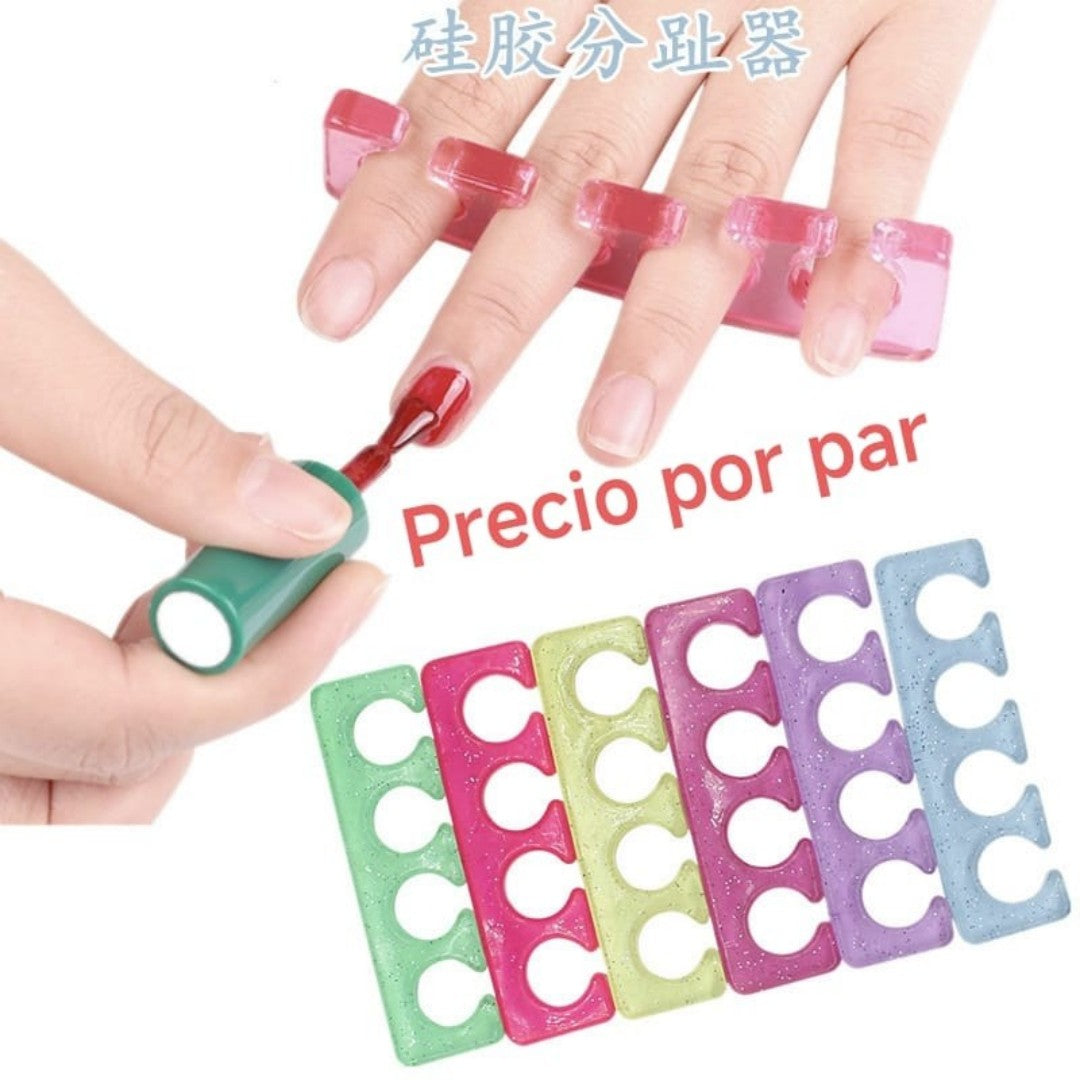 SEPARADOR DE DEDOS SILICONA