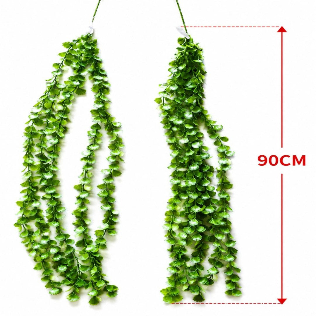 PLANTA VERDE COLGANTE PARED 90CM