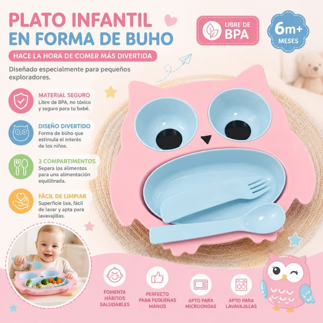 SET VAJILLA PARA BEBE 6203