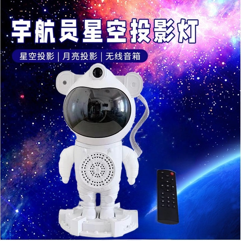 LAMPARA PROYECTOR ASTRONAUTA BLUETHOOT B