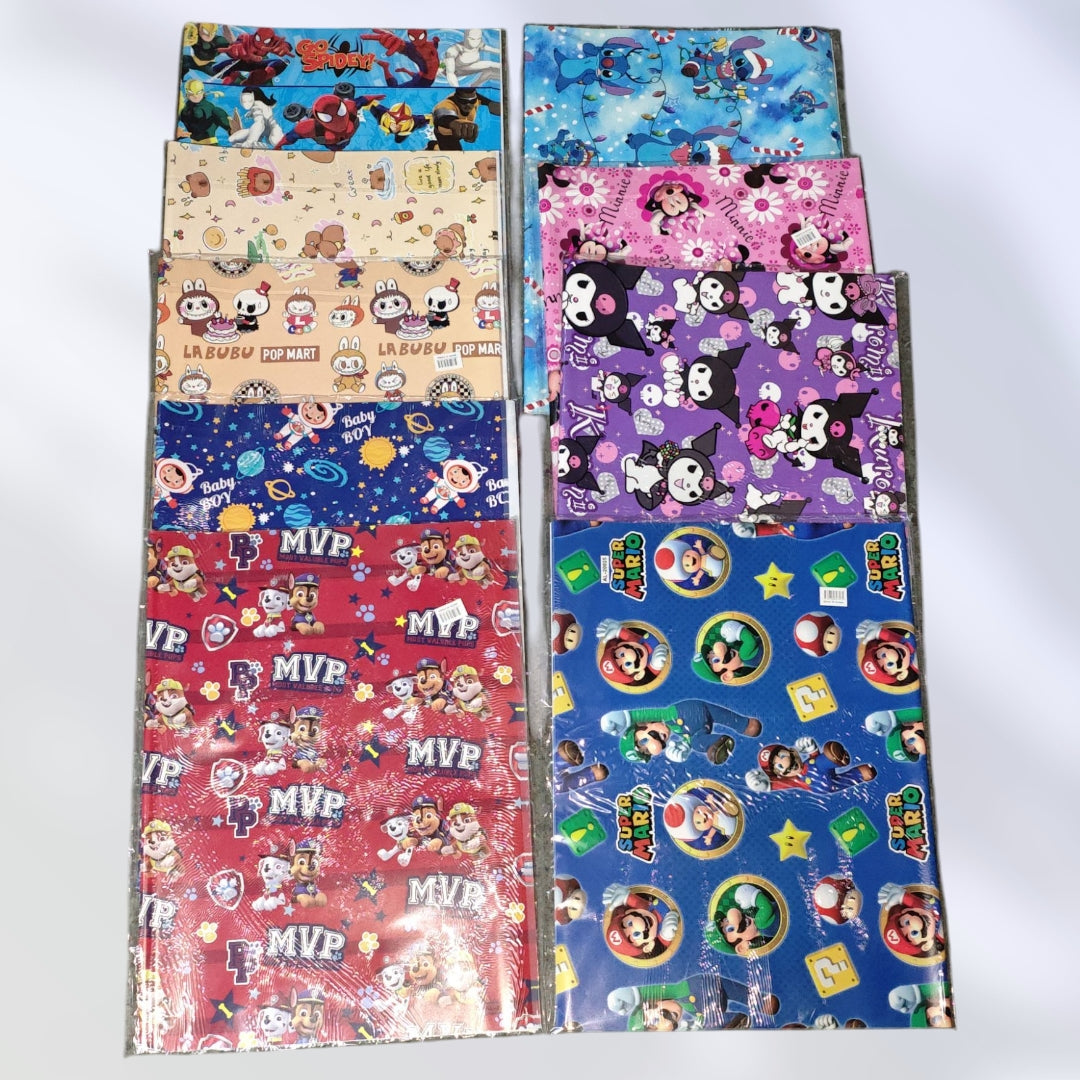 PAPEL REGALO PERSONAJE B