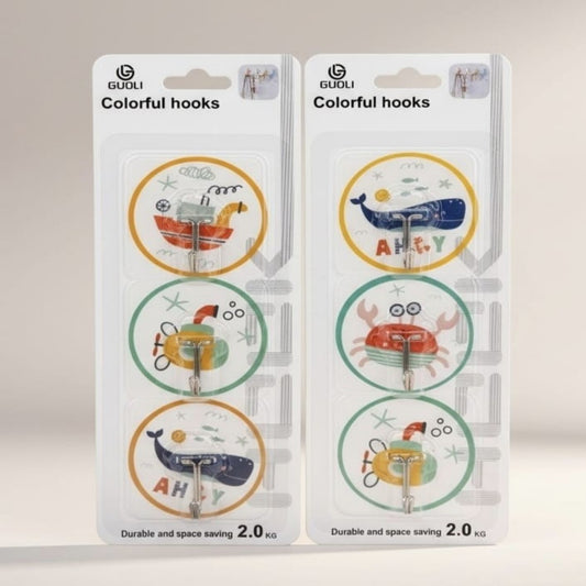 SET VENTOSA GANCHO 3PCS MARINO W84