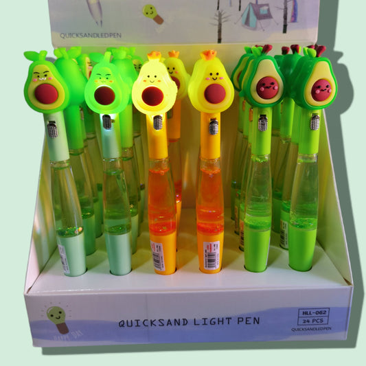 LAPICERO CON LUCES AGUACATE