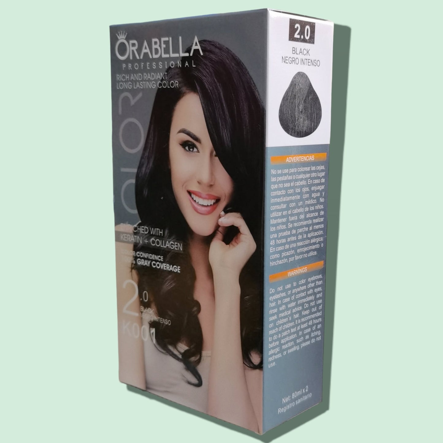 TINTE ORABELLA 2.0 NEGRO INTENSO
