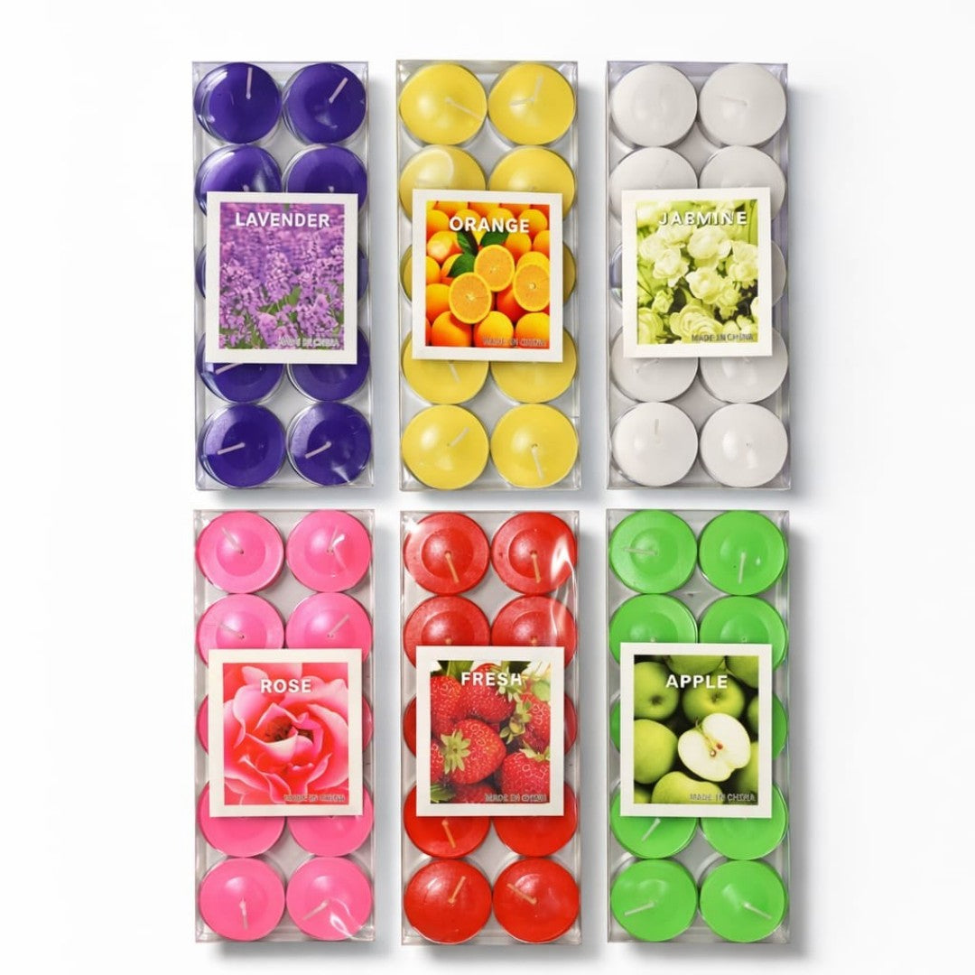 CANDELA VELAS 10PCS COLOR LISO