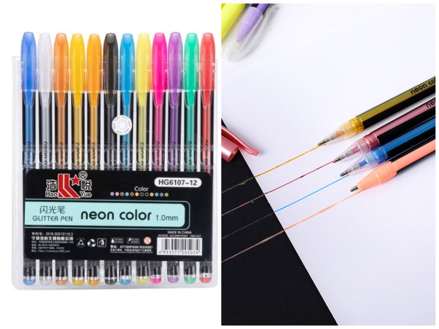 LAPICERO GEL 12 COLOR CQ905-12