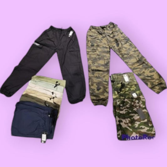 PANTALON YOGUER  CAMUFLAJE Y LISO