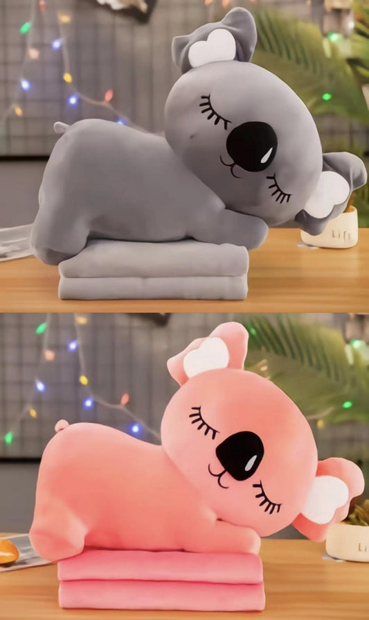 COBIJA ALMOHADA KOALA