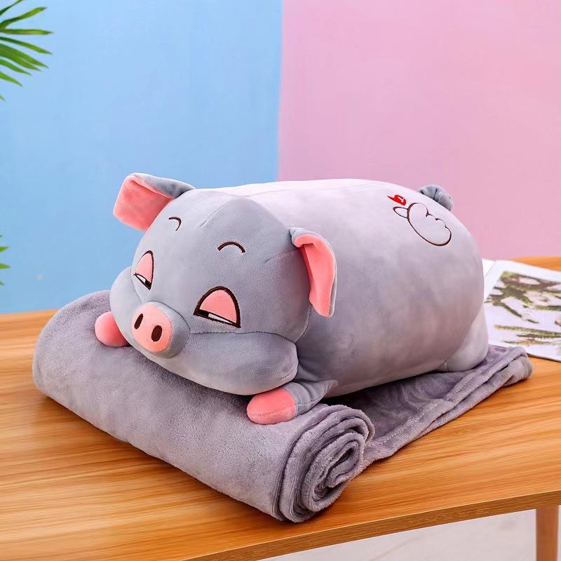 COBIJA ALMOHADA CHANCHO