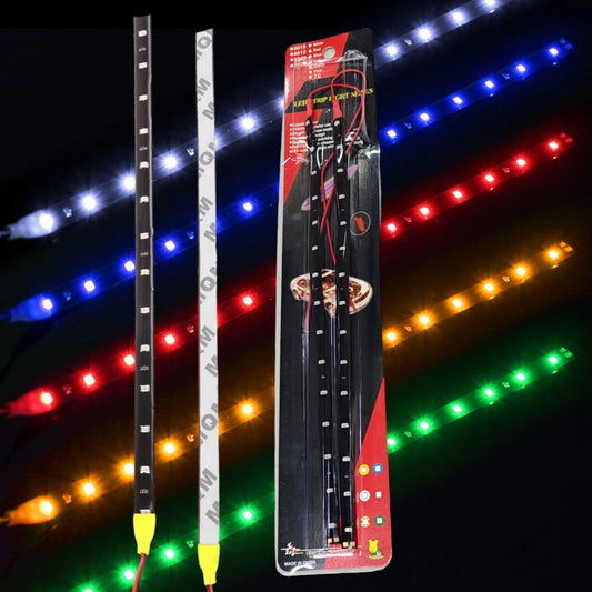 LUZ CINTA CARRO 2PCS 30CM 15 LED
