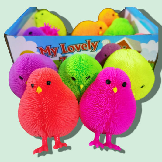 GALLINA COLOR CON LUZ