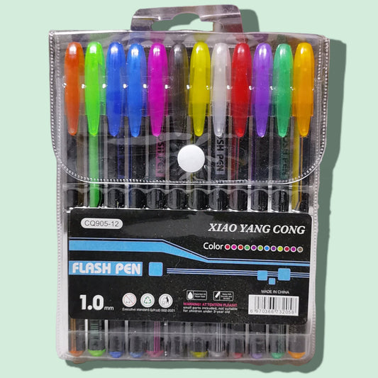 LAPICERO GEL 12 COLOR CQ905-12