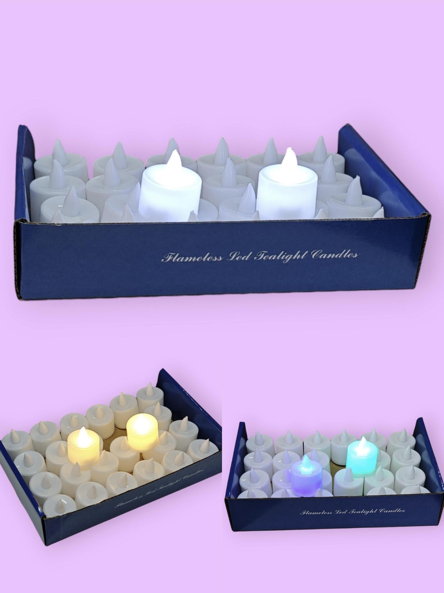 CANDELA LED 3CM BLANCA