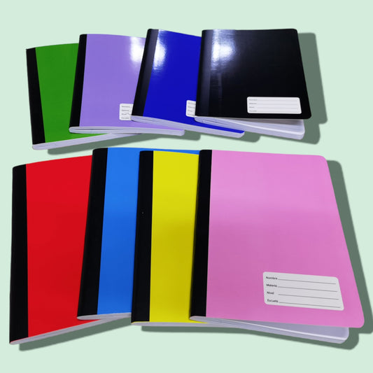 CUADERNO COSIDO  A5 100HOJA C