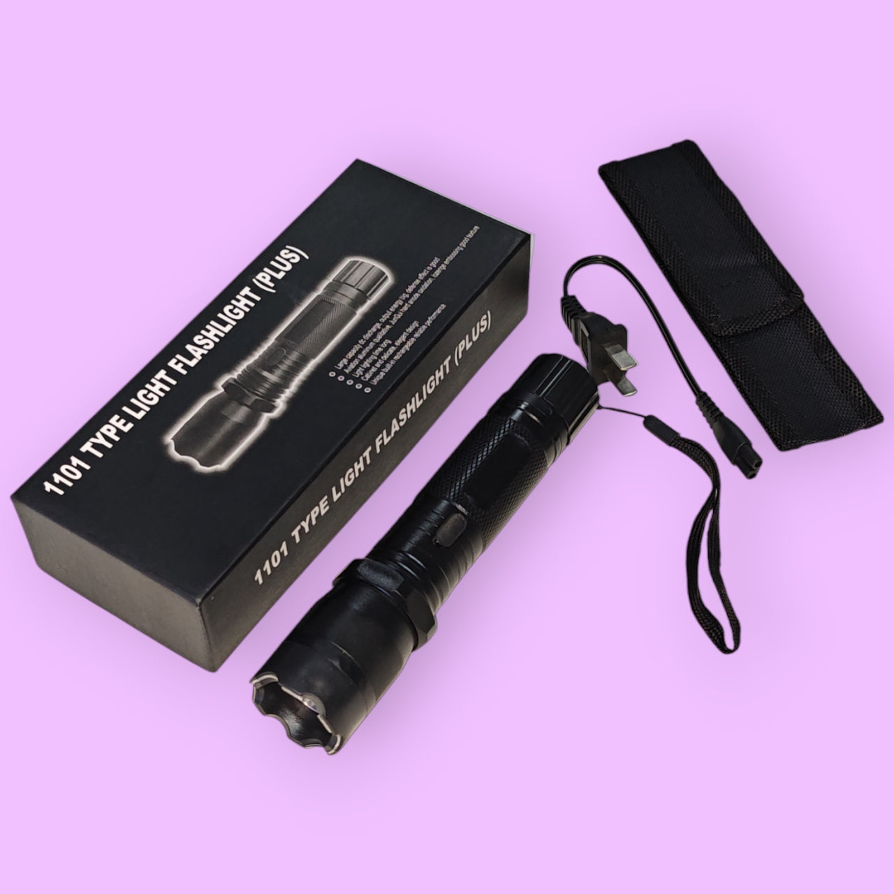 FOCO CHUZO NEGRO PVC 1101