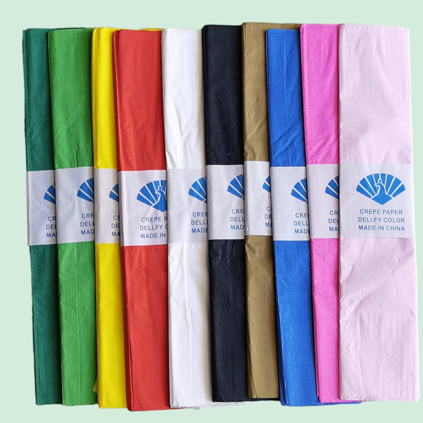 PAPEL CREPE 2M BOLSA 10 COLOR