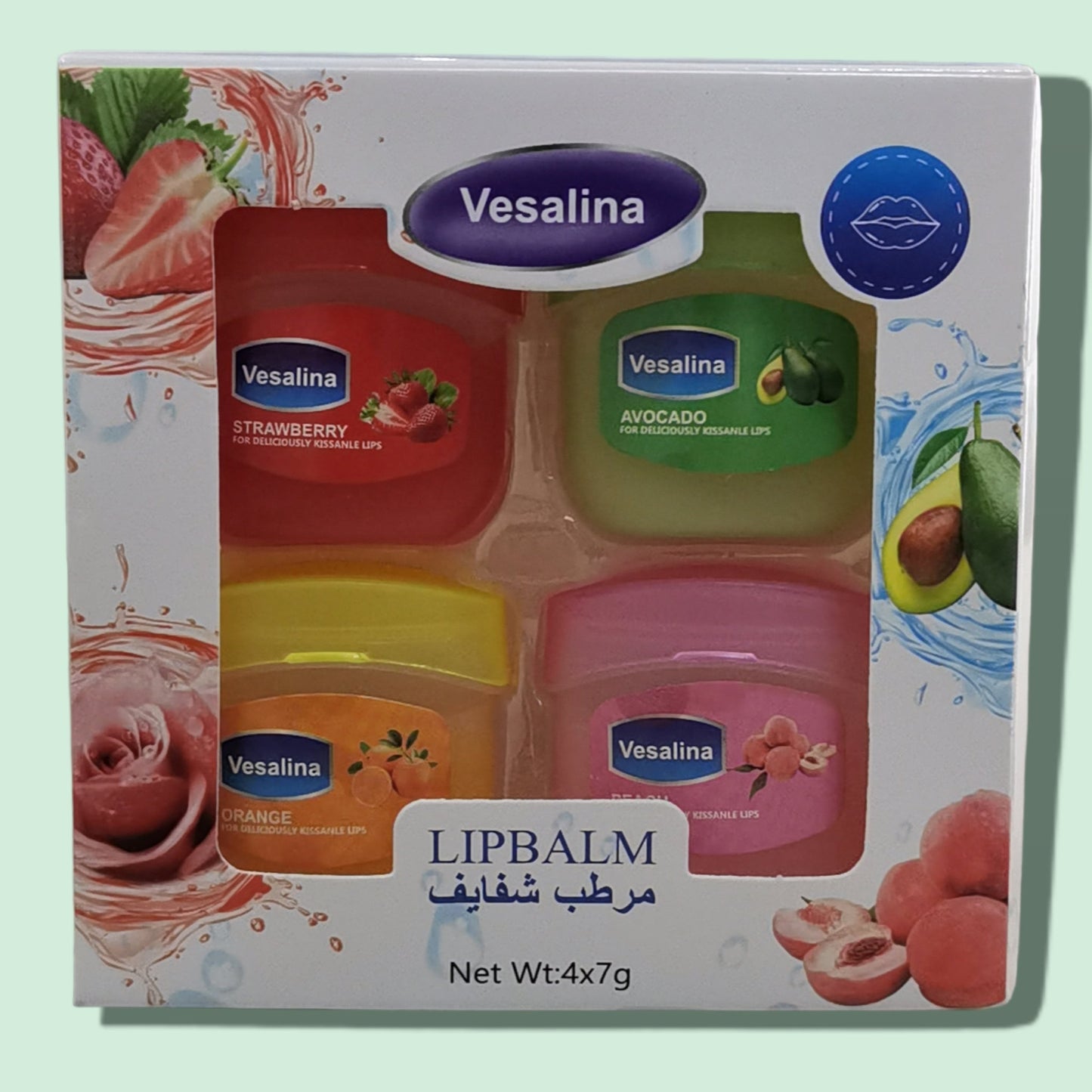 LABIAL VESALINA 4PCS 8816