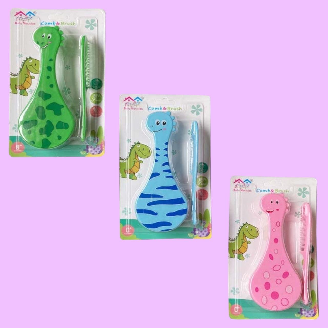 CEPILLO PARA BEBE JIRAFA