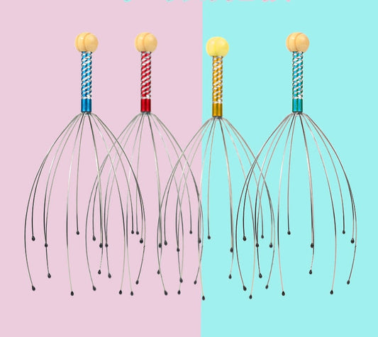 MASAJEADOR PARA CABEZAS METAL
