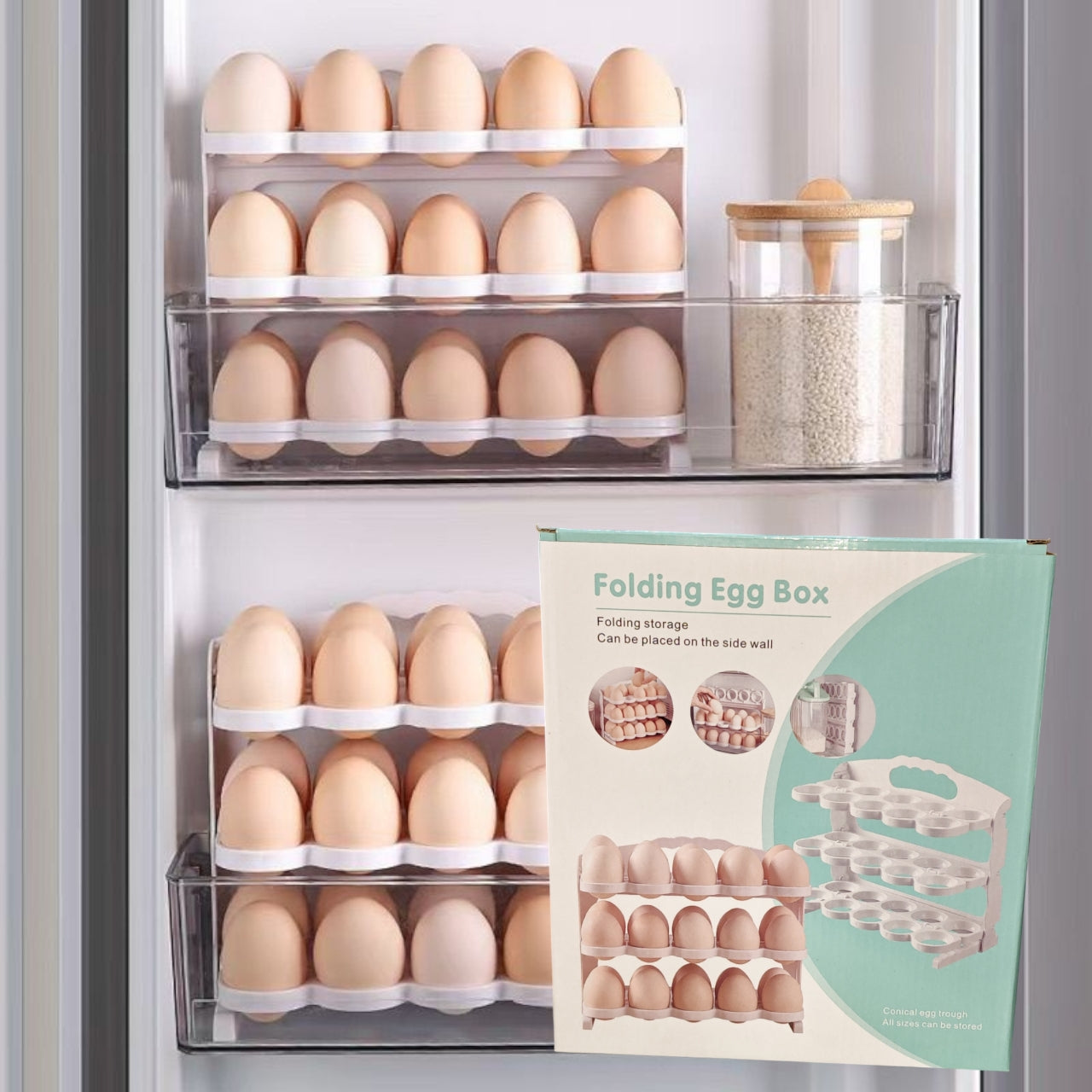 ORGANIZADOR HUEVO D-26