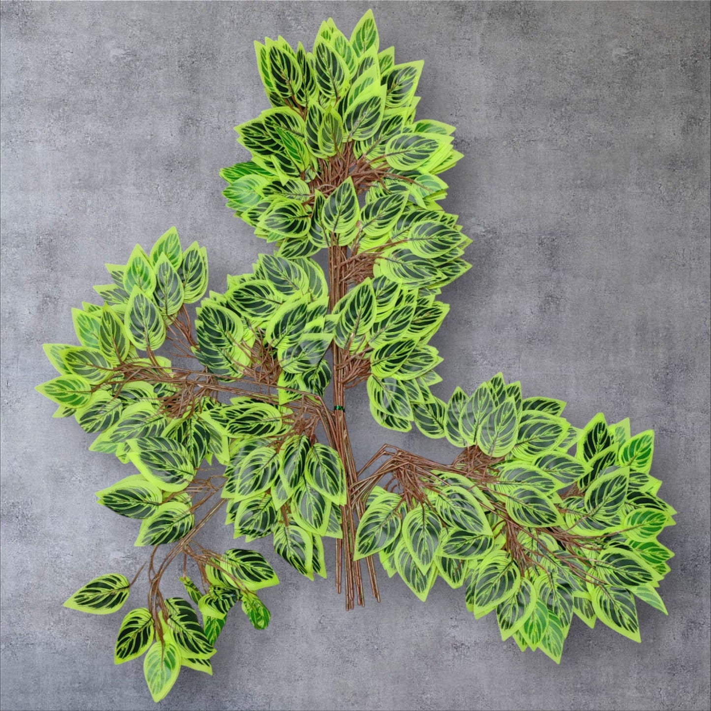 RAMA HOJA VERDE 12PCS D