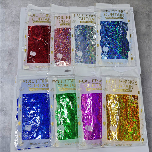 CORTINA PARA FIESTA BRILLO