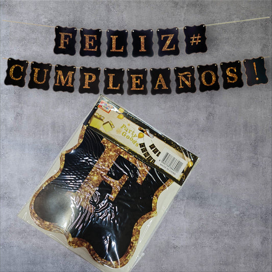 BANDERA COMPLEANO ESCARCHA