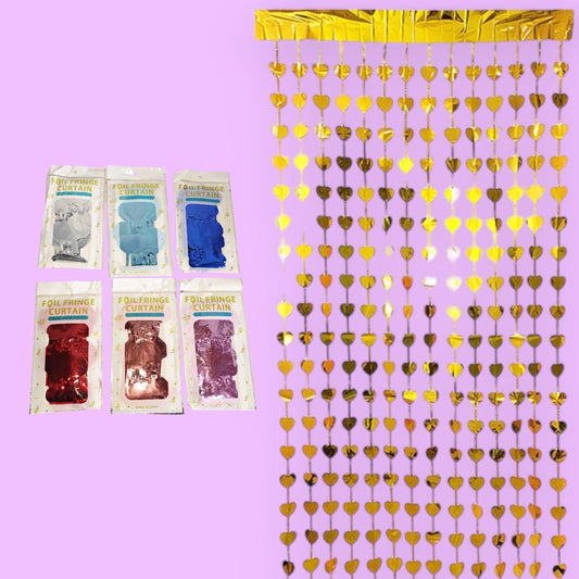 CORTINA PARA FIESTA BRILLO B 100*
200