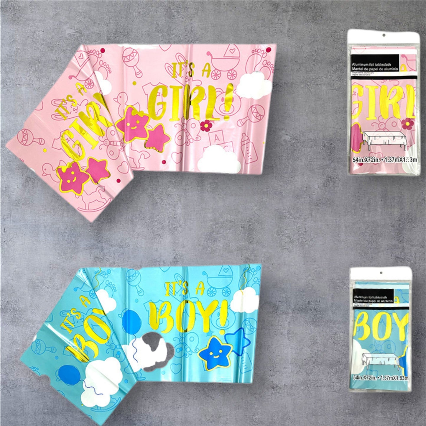 MANTEL FIESTA BABY GIRL BOY 137*183